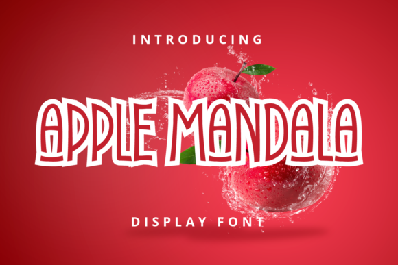 Apple Mandala: A Distinctive Display Font for Editorial Identity