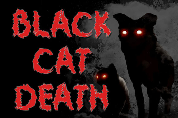 Black Cat Death: A Display Font for Bold Digital Branding