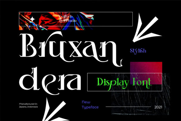 Bruxandera: A Chic Display Font That Elevates Digital Branding