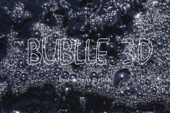 Bublle 3D: A Bold Display Font for Scroll-Stopping Marketing