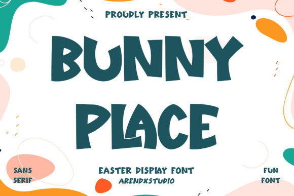 Bunny Place: A Playful Display Font for Joyful Editorial Moments