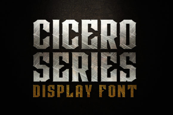 Cicero: A Bold Display Font for Scroll-Stopping Marketing