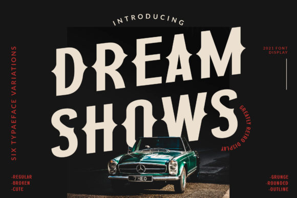 Dream Shows Font: Bold, Consistent Branding for Small Businesses