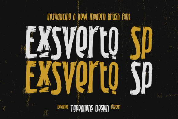 Exsverto Sp: A Chic Display Font for Editorial Impact