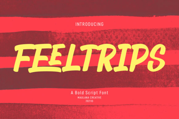 Feeltrips: A Display Font That Breathes Life Into Editorial Moments