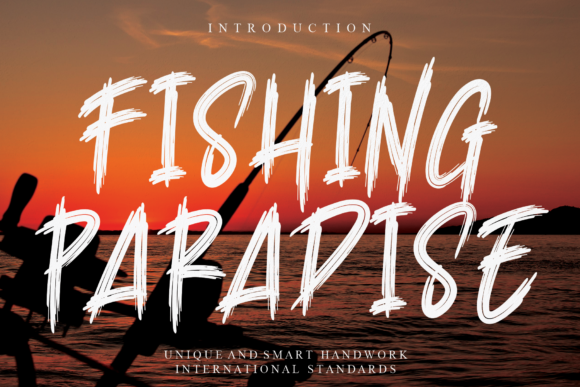 Fishing Paradise: A Display Font That Builds Brand Trust