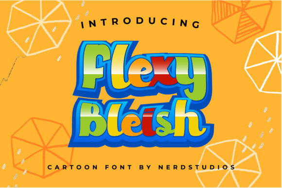 Flexy Bleish: A Playful Display Font That Feels Like Real Branding