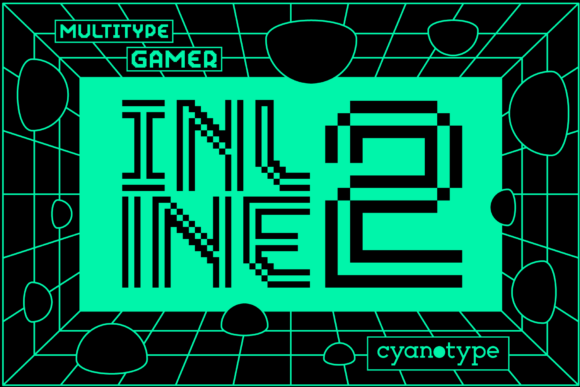 Gamer Inline 2: A Display Font That Makes Your Brand Instantly Memorable