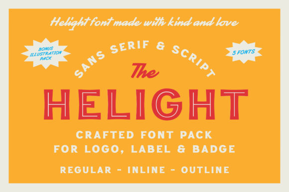 Helight: A Display Font That Makes Your Headlines Instantly Clickable