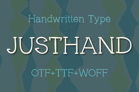 Justhand: A Display Font That Makes Your Brand Feel Intentional