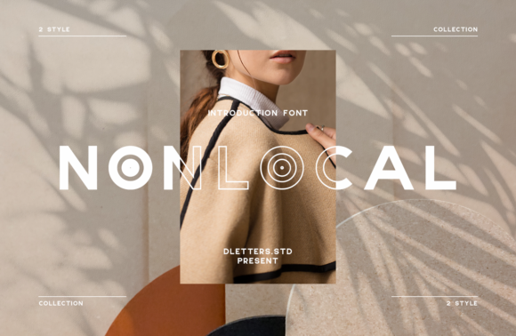 Nonlocal: A Modern Display Font for Scroll-Stopping Campaigns