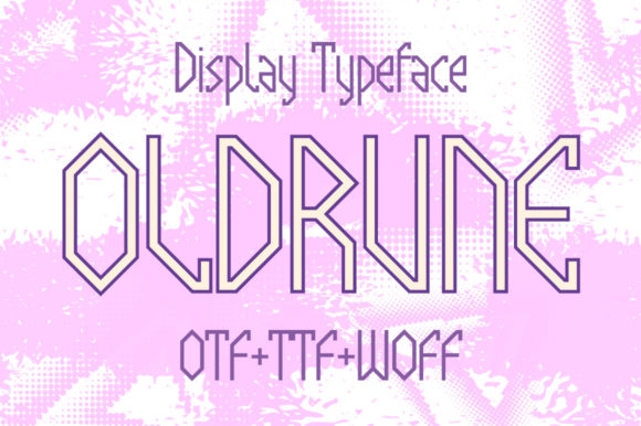 Oldrune: A Futuristic Display Font That Anchors Modern Web Design