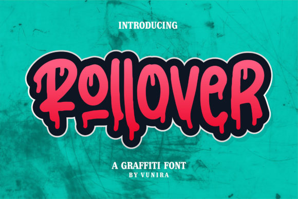 Rollower: A Creepy-Fun Display Font for Memorable Branding