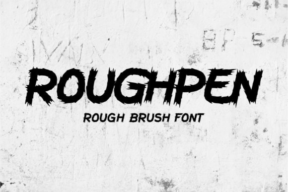 Roughpen: A Hand-Drawn Display Font with Editorial Warmth
