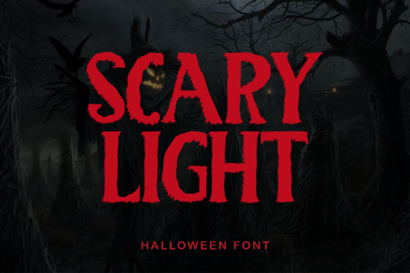 Scary Light: A Thoughtful Display Font for Spooky Editorial Moments