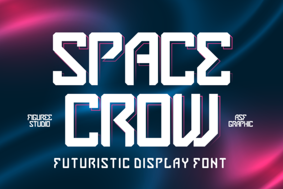Space Crow: A Bold Display Font That Elevates Your Brand