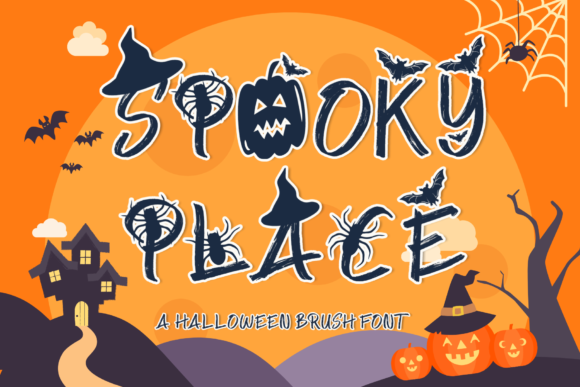 Spooky Place: A Quirky Display Font That Actually Works