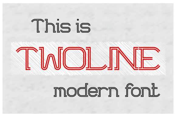 Twoline: A Display Font That Breathes Quiet Confidence